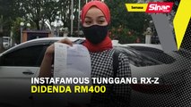 Instafamous tunggang RX-Z didenda RM400