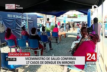 Fumigan viviendas de la Unidad Vecinal Mirones tras confirmarse 17 contagios por dengue