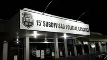 Homem é detido pela Polícia Militar ao tentar roubar a bateria de um caminhão no Bairro Esmeralda