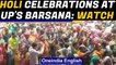 Holi celebrations: Devotees throng temple in Barsana, Covid-19 protocols flouted | Oneindia News