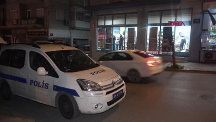 İZMİR Süper markette silahlı soygun girişimi