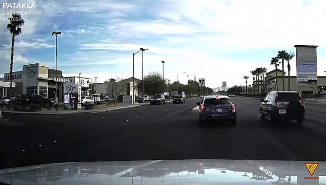 Car accident in Las Vegas. 2021.03.17 — LAS VEGAS, NV
