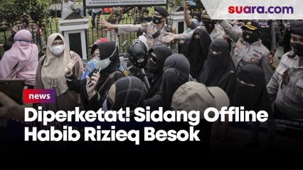Diperketat! 1.985 Personel Gabungan Amankan Sidang Offline Habib Rizieq Besok