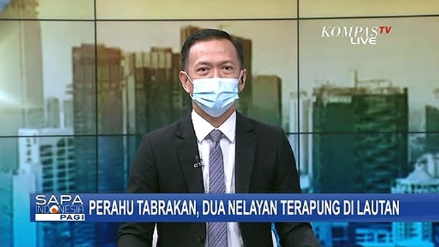 Perahu Nelayan Tabrakan di Perairan Selat Badung, Dua Nelayan Diselamatkan Pemancing