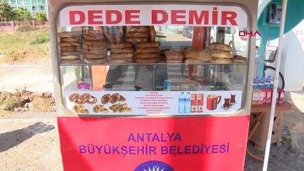 Son dakika haberleri! ANTALYA 'Simitçi Dede'den self servis 'güven'