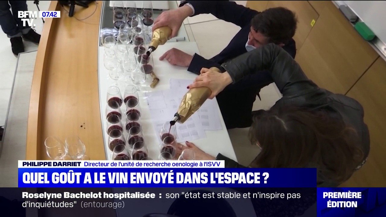 Mais quel goût ont les bouteilles de château Petrus envoyées dans l'espace ?