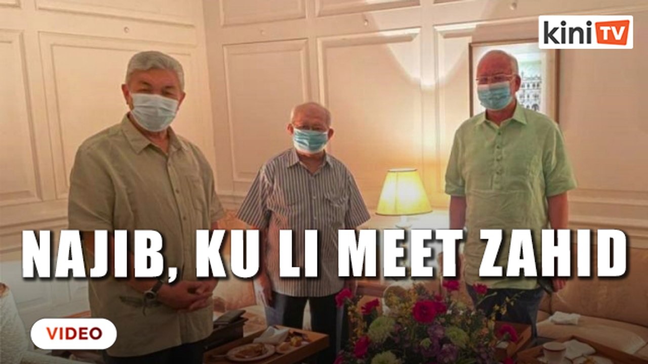 Najib, Ku Li and Zahid meet ahead of Umno AGM