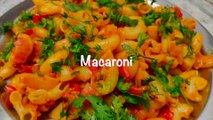 आसान और टेस्टी मसाला मैक्रोनी पास्ता | Indian Style Macaroni Pasta |  | Macaroni  Masala Recipe
