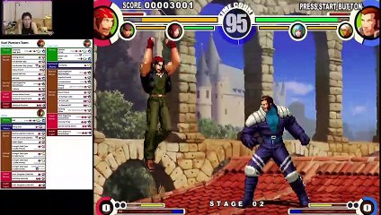 (PS2) King of Fighter XI - 03 - Ikari Warriors Team - Lv 6...this is getting hard