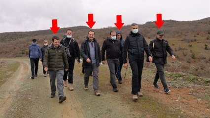 Halkı uyardı, kendisi ve ekibi maskesiz üç saat gezdi