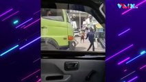 Nekat! Viral Pemalakan Sopir Truk di Jalan Raya Cilincing