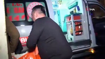 Yangında can pazarı...86 yaşındaki felçli kadın son anda kurtarıldı