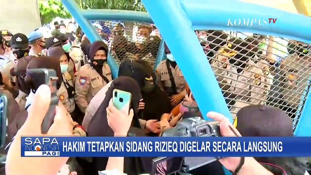 Majelis Hakim Akhirnya Kabulkan Permintaan Rizieq Shihab untuk Hadir Langsung dalam Sidang