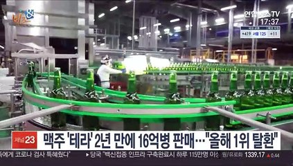[비즈&] 맥주 '테라' 2년 만에 16억병 판매…"올해 1위 탈환" 外