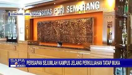 Intip Persiapan Sejumlah Universitas Jelang Perkuliahan Tatap Muka