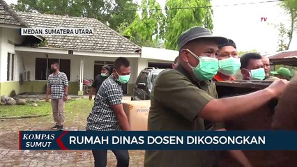 Rumah Dinas Dosen Dikosongkan