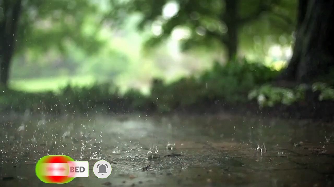 Surah AL KAF with Rain Sound, Rain Sound For Relaxing Sleep Concentration With Surah Al Kahf