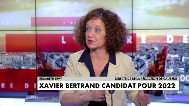Elisabeth Levy sur la candidature de Xavier Bertrand à la présidentielle 2022 : «Il pose le fait que la campagne présidentielle va se faire sur la délinquance, la sécurité»