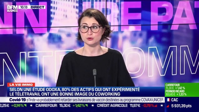 Marie Coeurderoy : Coworking, la solution à l'heure du télétravail - 25/03