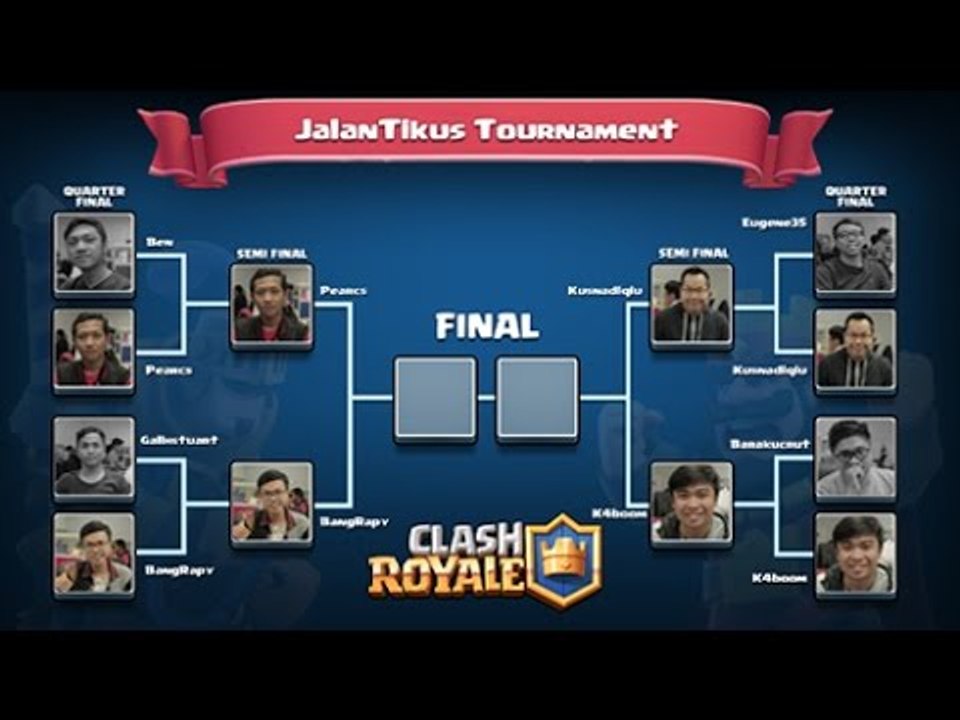 Clash Royale Tournament: Tim JalanTikus.com (Semi Final & Final ) | HD