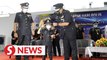 Police day celebration held on a small scale in Penang