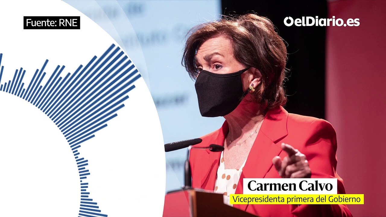 Carmen Calvo: "Lo único que resulta un poco más preocupante es Madrid, que teniendo una incidencia más alta no toma decisiones".