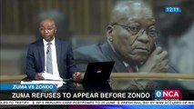 Zuma refuses to appear before Zondo Commission