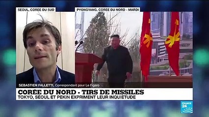 Tirs de missiles : "La Corée du Nord réplique à Joe Biden et lui envoie un message"
