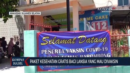 Paket Kesehatan Gratis Bagi Lansia Yang Mau Divaksin