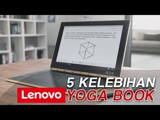 5 Keunggulan Tablet Hybrid, Lenovo Yoga Book