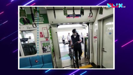 Asyik! Sepeda Nonlipat Kini Boleh Masuk MRT Jakarta