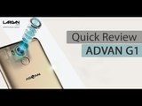 Quick Review Advan G1 - Bahasa Indonesia