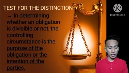 DIVISIBLE ANF AND INDIVISIBLE OBLIGATIONS