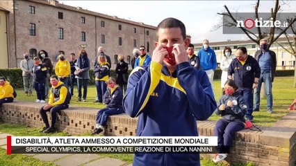 Download Video: Disabilità, atleta scopre di essere stato ammesso a competizione mondiale: la reazione è commovente