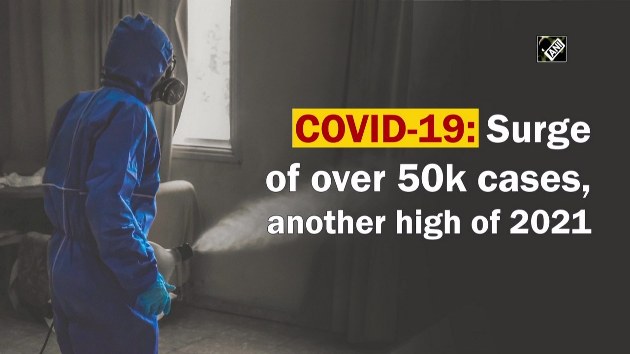 India reports Covid surge of over 50k cases, an...