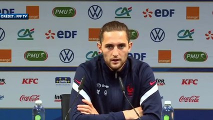 Adrien Rabiot ne s'inquiète pas pour l'Équipe de France