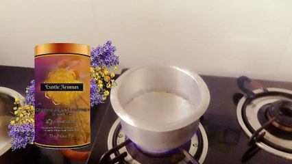 How to Make Lavender Tea ||  Lavender Flower Tea - Herbal Tea Malaysia [BF1]