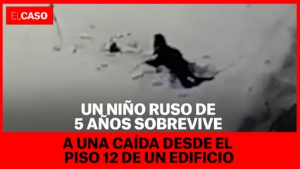 Un niño ruso de 5 años sobrevive a una caída desde el piso 12 de un edificio