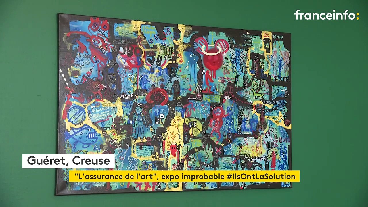 À Guéret, une agence d'assurance se transforme en galerie d'art pour soutenir les artistes