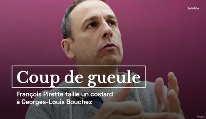 François Pirette taille un costard à Georges-Louis Bouchez