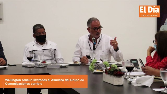 Participación de Wellington Arnaud en Almuerzo del Grupo Corripio-segunda parte