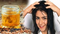 सरसों के तेल से बाल लंबे करने का तरीका | Homemade Mustard Oil For Long Hair | Boldsky