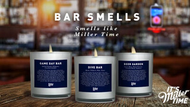 Miller Lite Releases ‘Bar Smells’ Candles to Raise Money for Charity