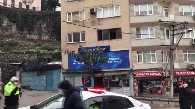 Bursa'da meydana gelen heyelan nedeniyle bazı evler boşaltılıyor