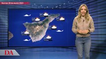 La previsión del tiempo en Canarias para el viernes, 26 de marzo de 2021