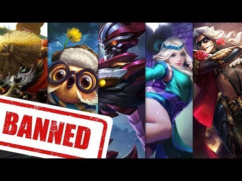 5 HERO MOBILE LEGENDS PALING SERING DI-BANNED DI RANKED MODE