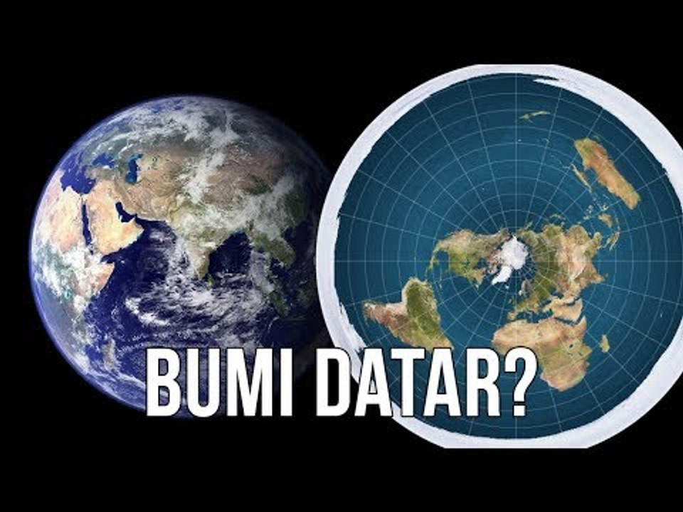 5 BUKTI YANG MENYANGKAL DONGENG BUMI DATAR