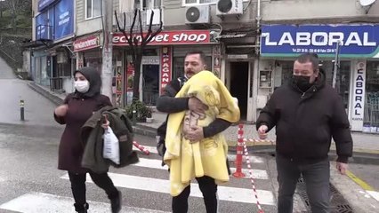 Meydana gelen heyelan nedeniyle bazı evler boşaltılıyor - Belediye Başkanı Aktaş