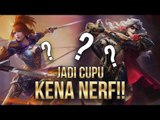 5 HERO DI MOBILE LEGENDS YANG KENA NERF HABIS-HABISAN !!!