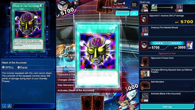 YuGiOh Duel Links - Bonus challenger umbra mask